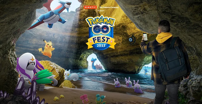 Notícia que Pokémon Go 2023 terá evento presencial