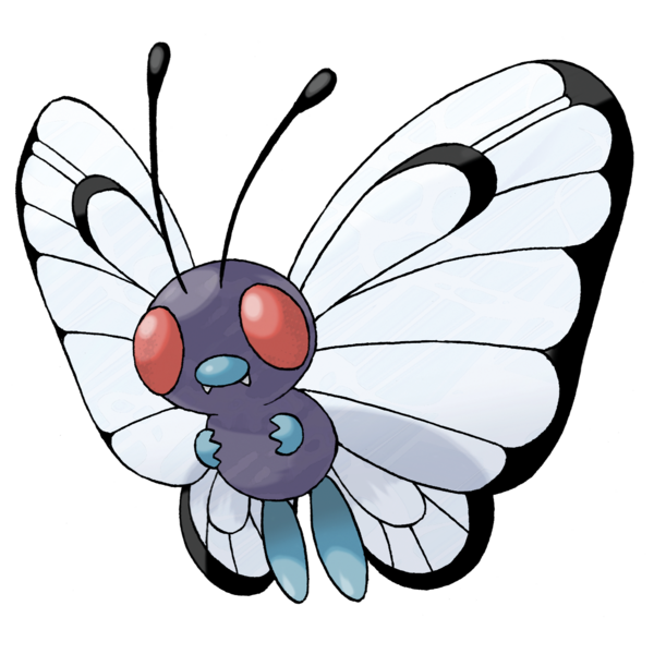 Butterfree,Pokémon do tipo Inseto/Voador, evolução do Metapod