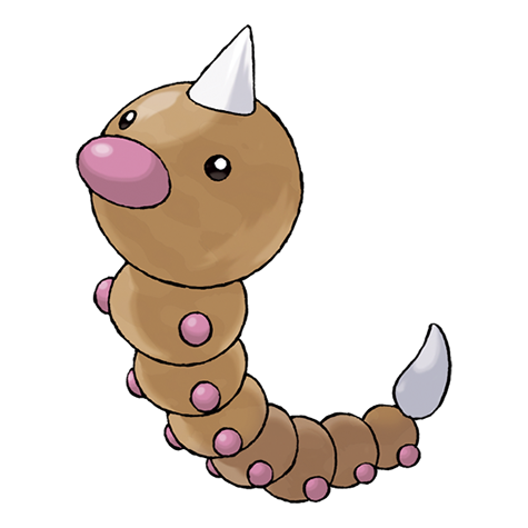 Weedle, Pokémon do tipo inseto